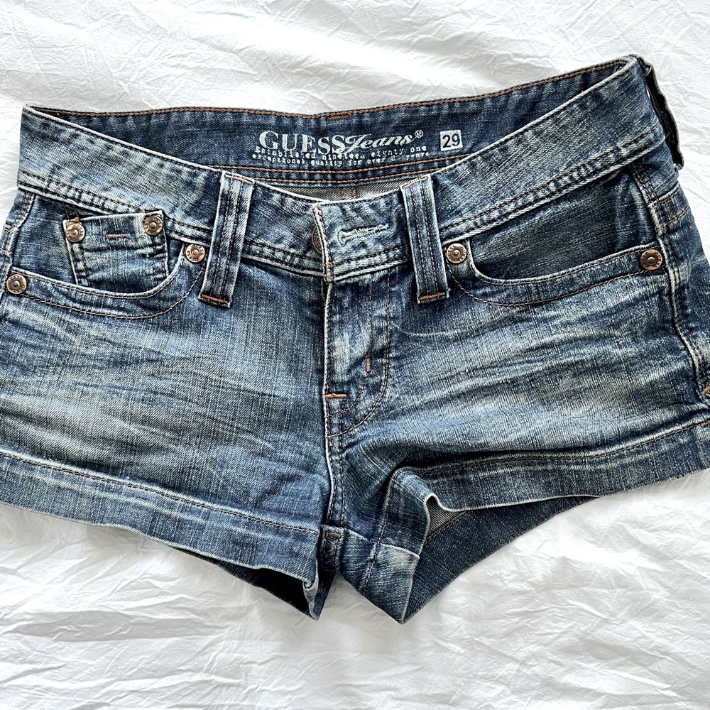 Guess Low/Mid rise Denim Shorts